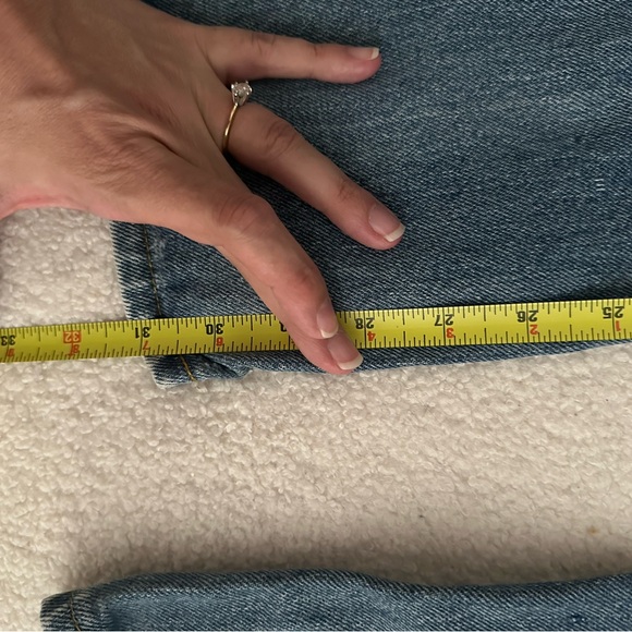 h.i.s Vintage 70s Blue Women's High Rise Bootcut Jeans - Picture 5 of 5